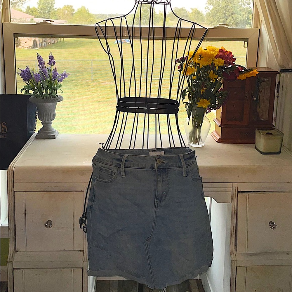 •Denim Skirt•
